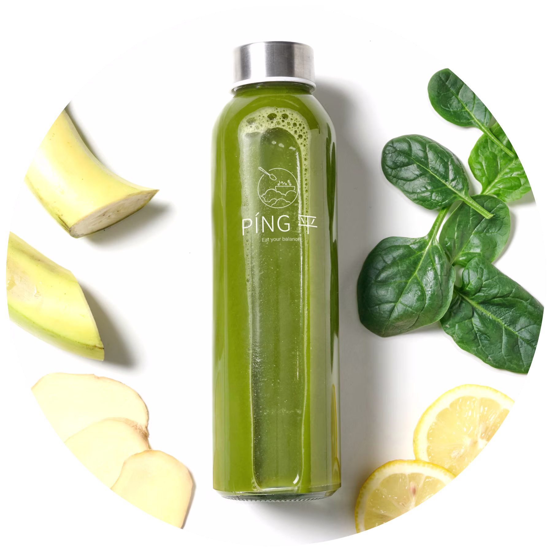 Tropical Green Bliss Smoothie