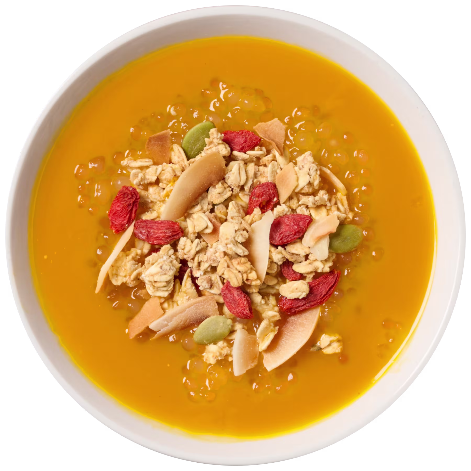 Tropical Mango and Coconut Granola Pot